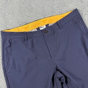 Avalon Performance Golf Jogger II Mens 36 Navy Blue Pants Tapered Stretch Zips
